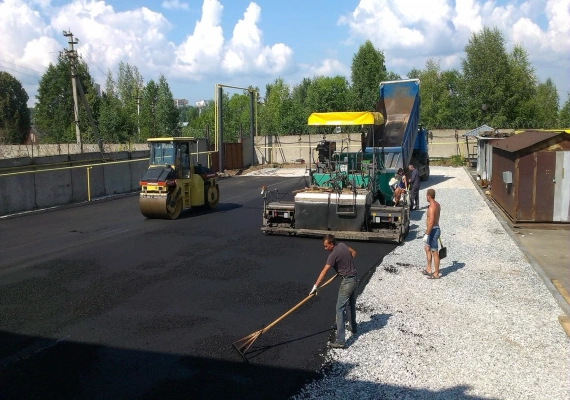 Устройство автодорог в Деденево и Дмитровском районе